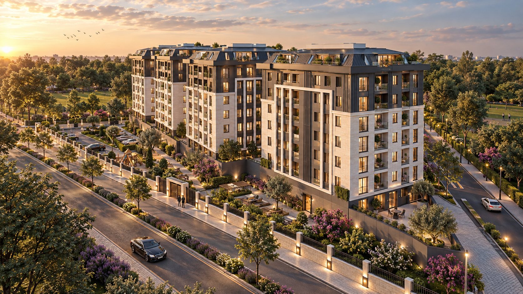 Huzur Kent Sitesi — Site görseli